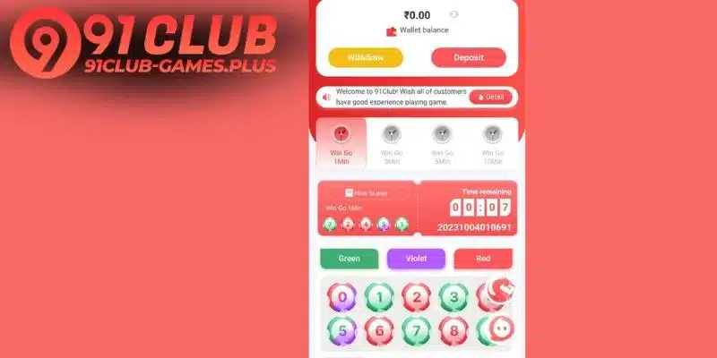 Instruction to perform 91 club register fastest today